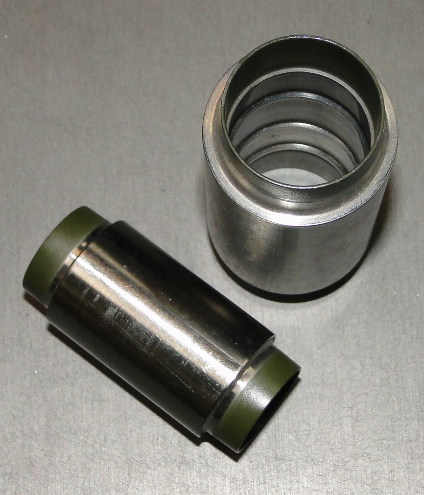 cryofit nitife coupling for titanium aircraft  tubing