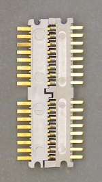 cryocon electrical connector with NiTiCu rings